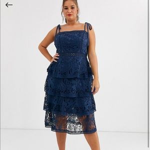 Truly You navy dress